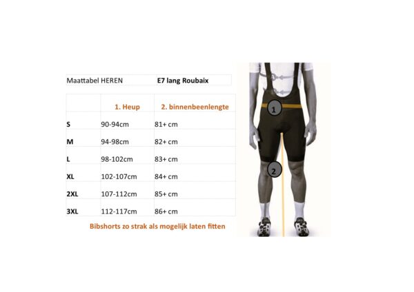 E7 Lange broek Roubaix Heren - Afbeelding 5
